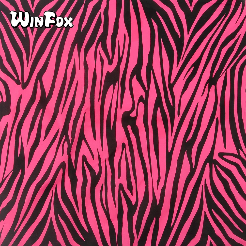 Winfox 55*55 см хлопковый красный белый полосатый принт мужской женский платок шейный