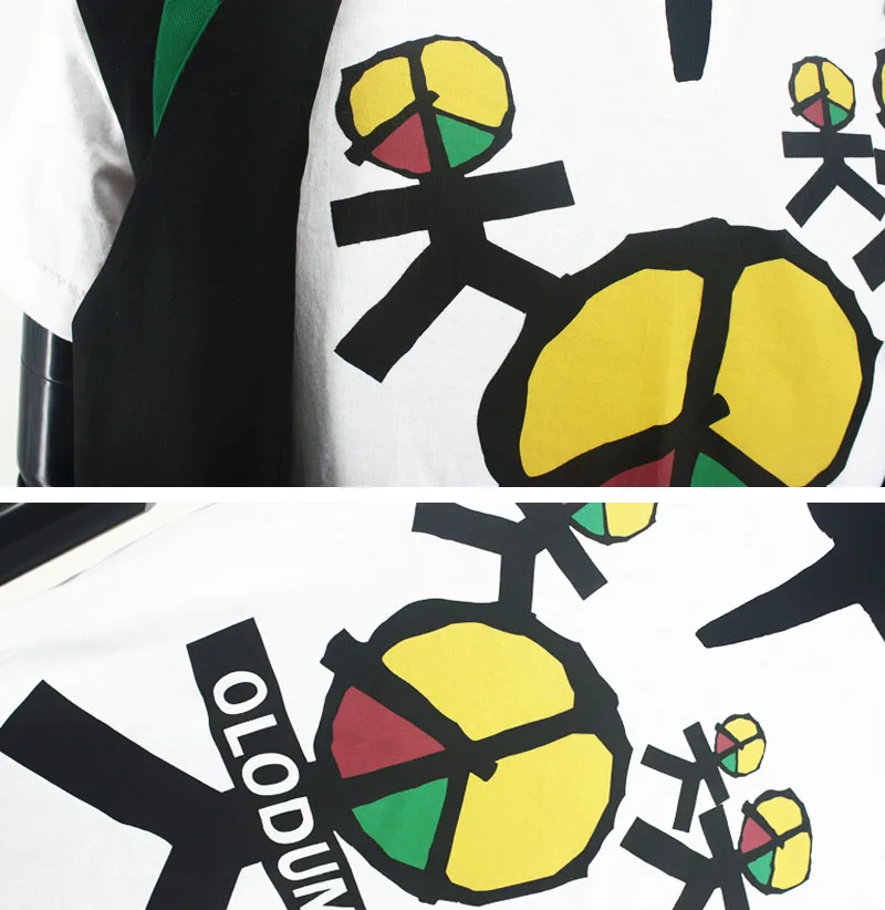Редкая мода MJ Бразильская Ретро антивора Майкла Джексона OLODUM хлопковая Футболка