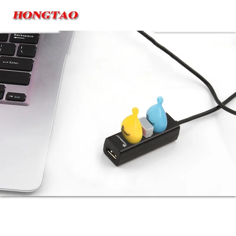 Высокая Скорость Mini Slim 4 Порты и разъёмы HUB USB HUB 4 Порты и разъёмы расширитель несколько конвертер адаптер для портативных ПК вкладки USB