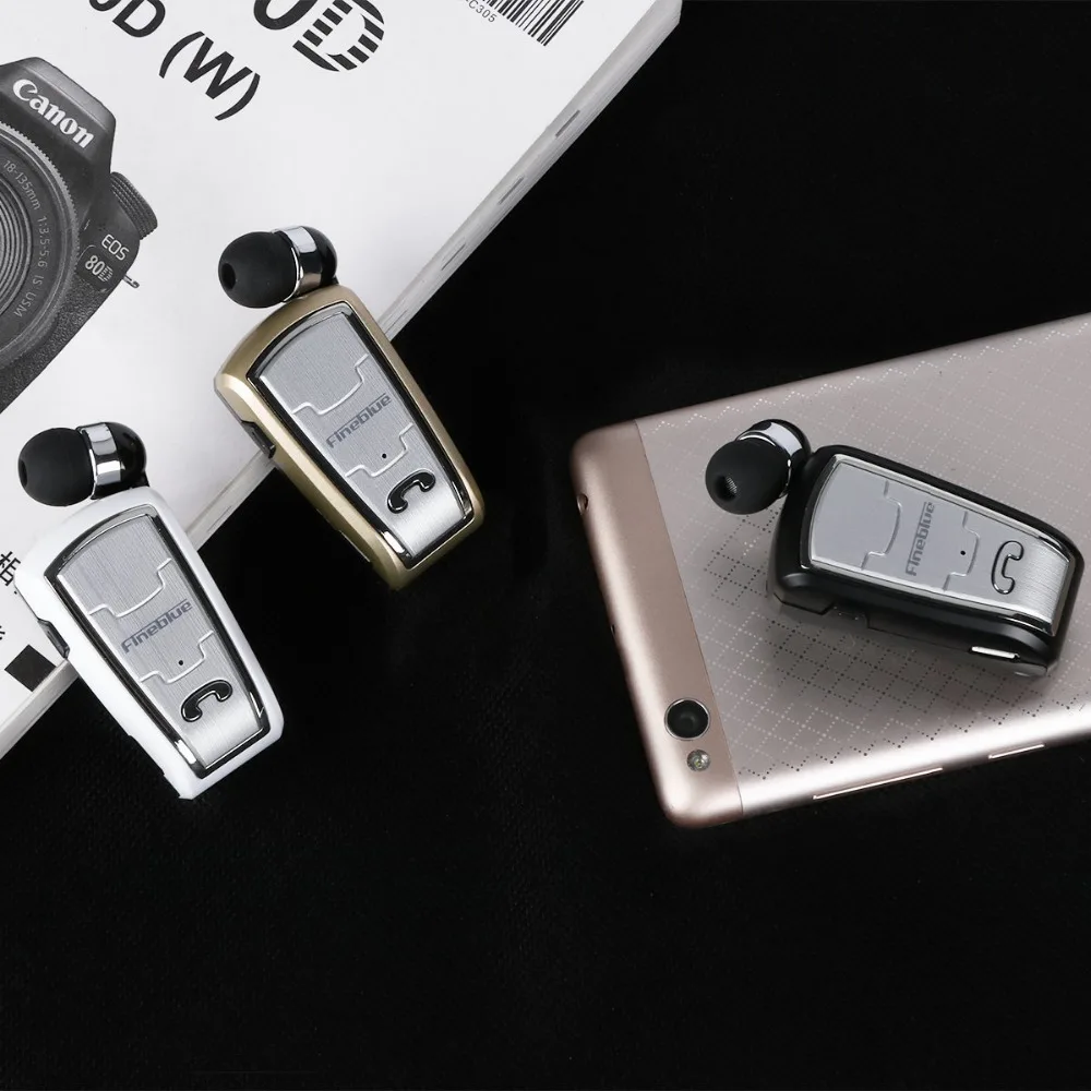 Мини наушники Fineblue FQ208 с Bluetooth 4 0 Беспроводные стереонаушники зажимом для IOS Android