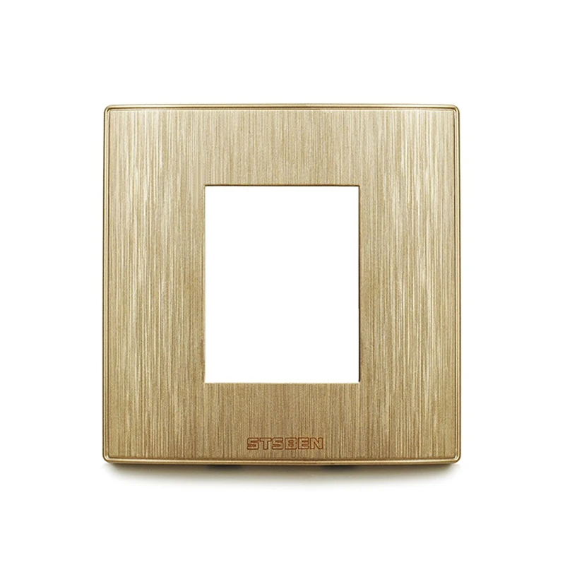 Golden Color 2 Slot Blank Wall Panel new pic 1