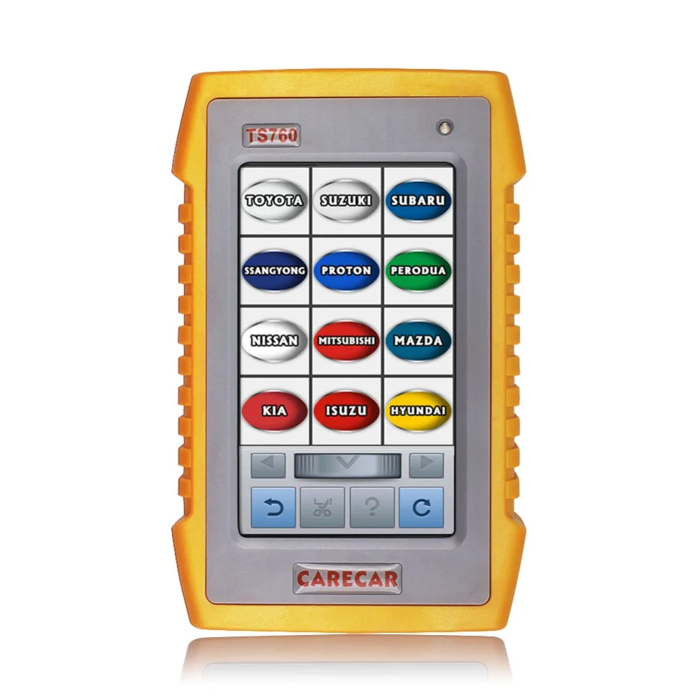 TS760 OBD2 автомобиля диагностический инструмент четыре Системы сканера ABS подушка