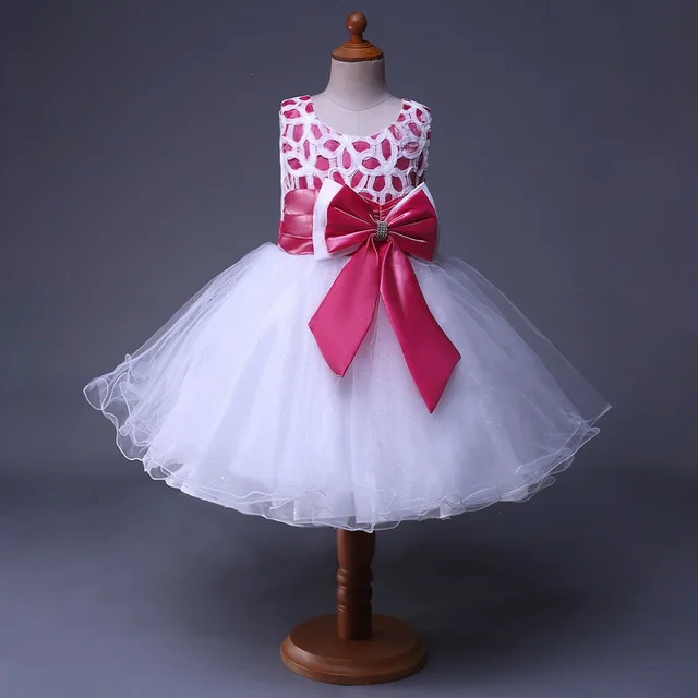 hot pink girls dress