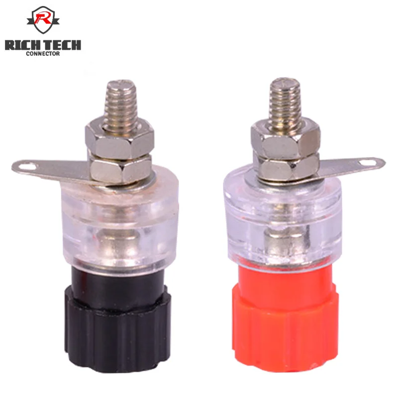 2pcs 4MM Banana Plug Terminal Binding Post for Speaker Amplifier High