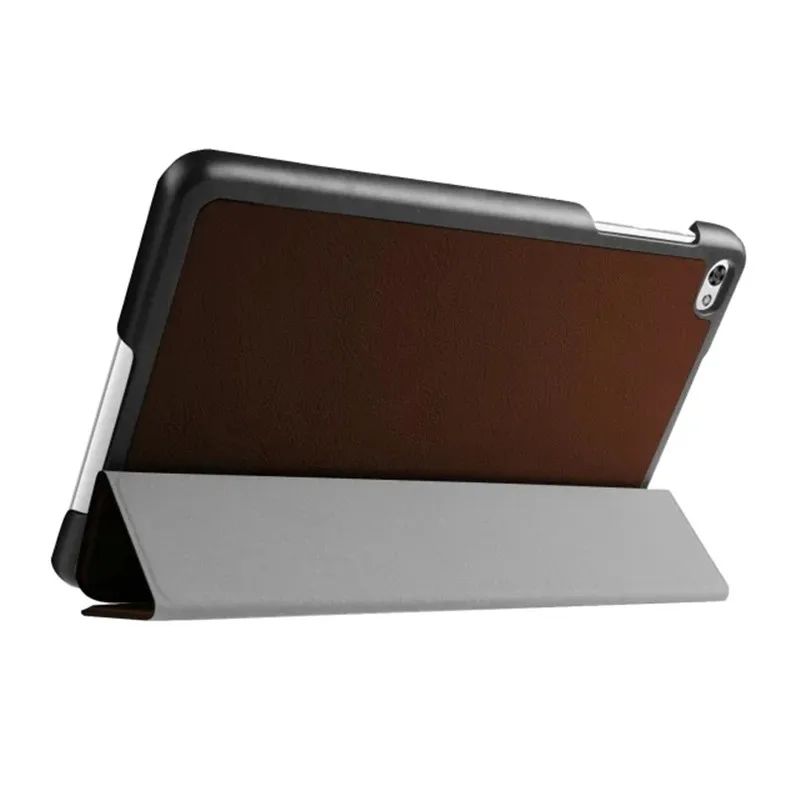 For Huawei MediaPad M2 801W  803L Cases Tri-Folded Stand PU Leather Full Body Protective Shell Book Style Tablet Cases Covers (42)