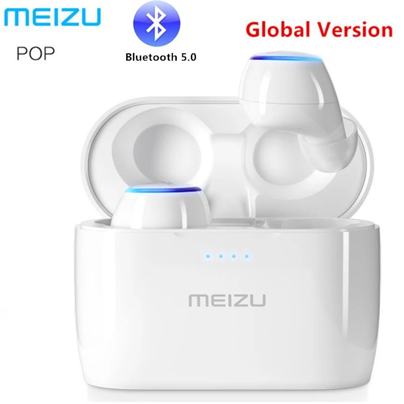 

Original Meizu POP TW50 Dual Wireless Headphone Earphones Mini TWS Headset Sports Earbuds Bluetooth Earphone With Charging
