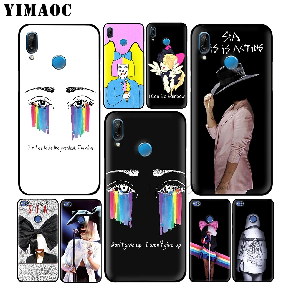 YIMAOC Sia самой большой мягкий чехол для huawei Honor Коврики 20 9X Примечание 10 Pro 8X8 6A 7A 7X 7C Y9
