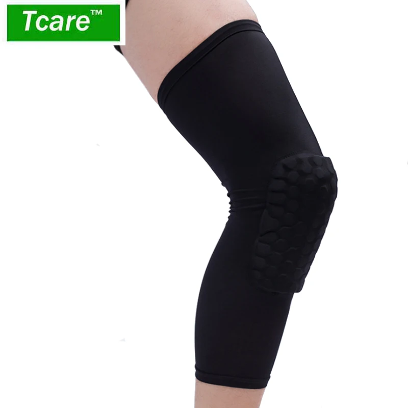 

1Pcs Knee Support Brace Pads Honeycomb Knee Pads, Extended Compression Leg Knee Sleeve with Protective Hexpad Perfect Knee