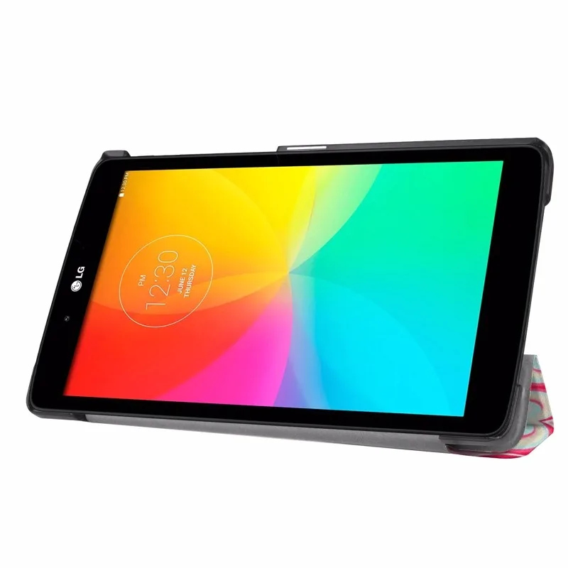 Новый Модный узор ультра тонкий легкий роскошный Folio Stand кожаный чехол для LG G PAD 3 8,0 V525 GPad III 8,0 V520 V521