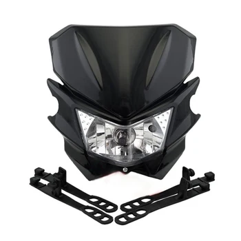 

Universal Street Fighter Headlight Headlamp Fairing kit 12V 35W H4 For KAWASAKI YAMAHA SUZUKI HONDA Dirt Bike