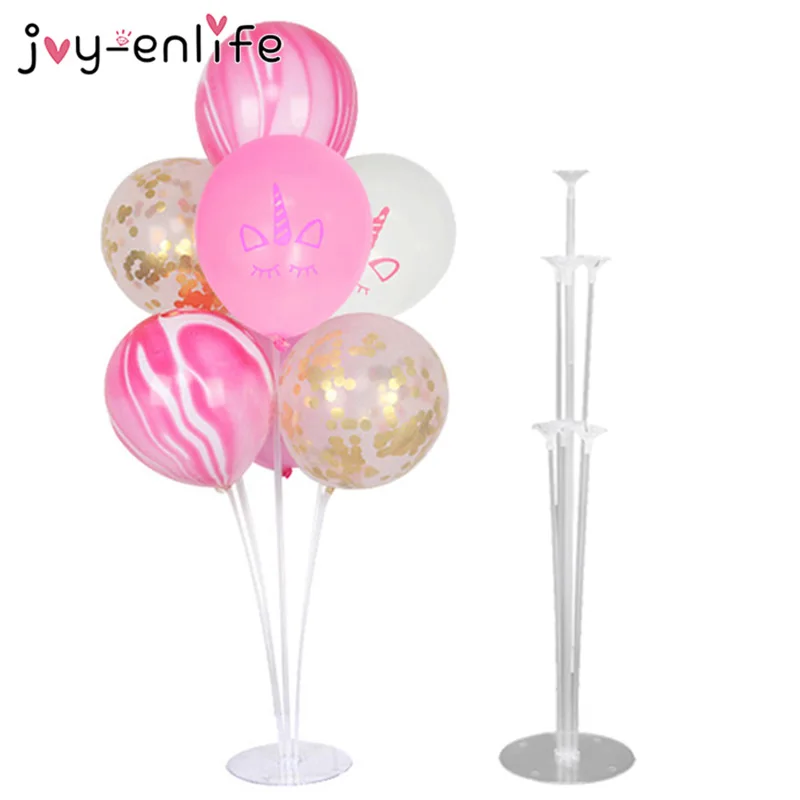 JOY-ENLIFE воздушный шар на день рождения, сделай сам, свадебное украшение, латексные воздушные шары, настольный плавающий воздушный шар, поддерживающий стержень, держатель для шарика