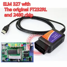 Elm 327 usb с оригинальным FT232RL и PIC18F2480 чип elmconfig программное обеспечение elm327 usb obd сканер