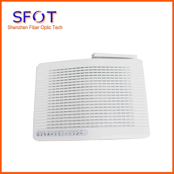 

FTTH GPON ONU 4Eth+2Voice+Wifi Function., Compatible With ZTE/ Fiberhome OLT.