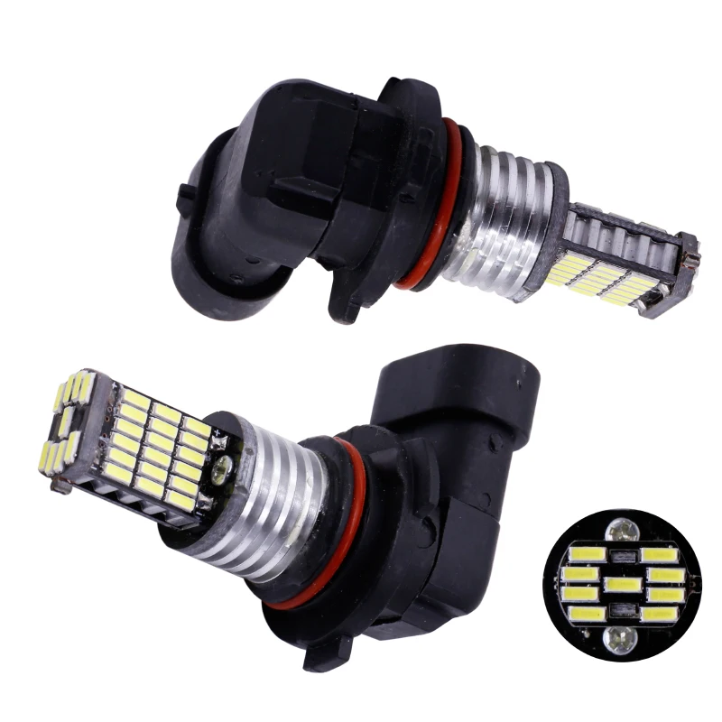 LYMOYO 1 шт. H11 светодиодный H8 9005 HB3 9006 HB4 45SMD 4014 автомобильный противотуманный фонарь