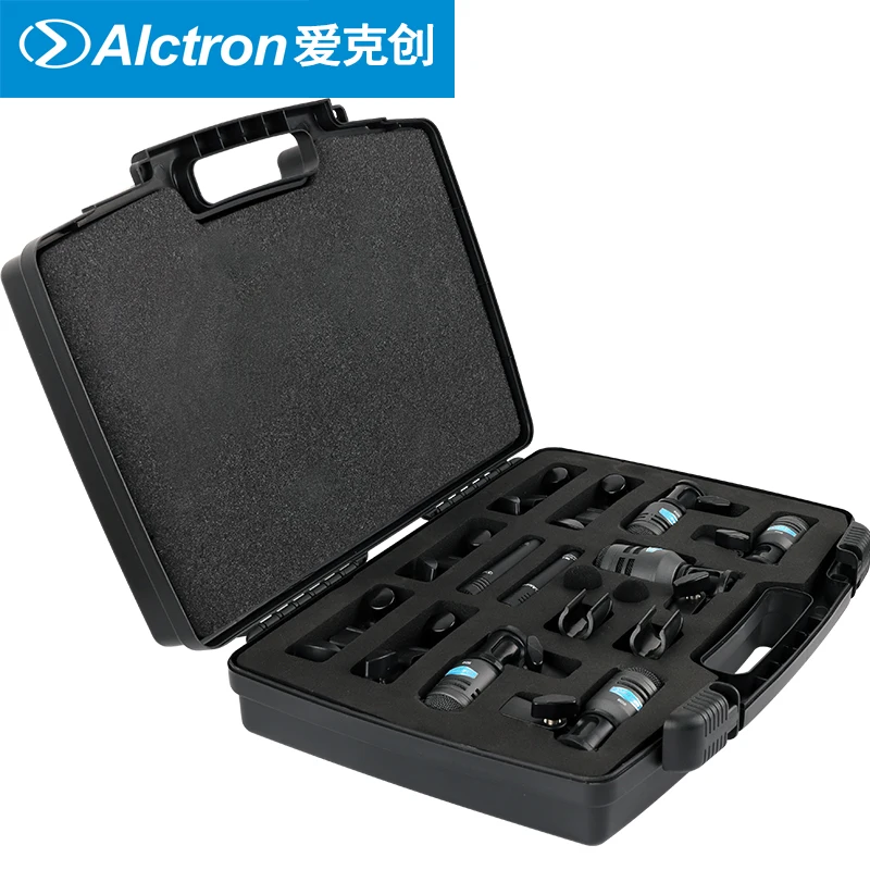 Профессиональный набор микрофонов для ступенчатых барабанов Alctron T8700II|Микрофоны|