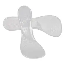 1 пара 3 в 1 плоскостопия Съемная гель пятки Поддержка колодки для обуви Pad силиконовые увеличивающие рост обувь стельки для для женщин