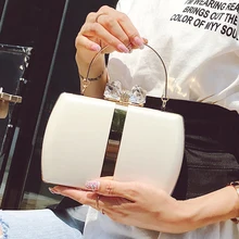 Модные женские вечерние сумки с бриллиантами, сумки на плечо с цепочками, Сумка с золотыми круглыми ручками, дизайнерские стразы, сумка через плечо, блестящий клатч