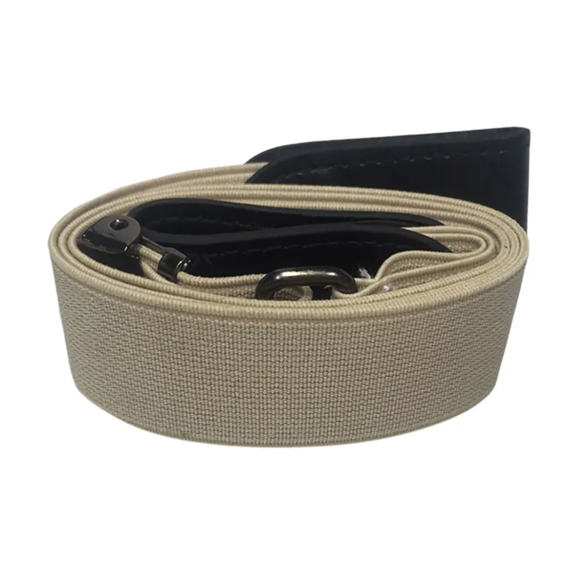 Invisible Lazy Buckle-Free Elastic Waist Belt Stretchy Women Men Jeans Pants Dress Waistband Adjustable No Hassle 40JA3015