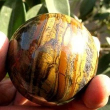 Природный Тайгерай СФЕРА ХРУСТАЛЬНЫЙ ШАР тигровый глаз Исцеление 60 мм