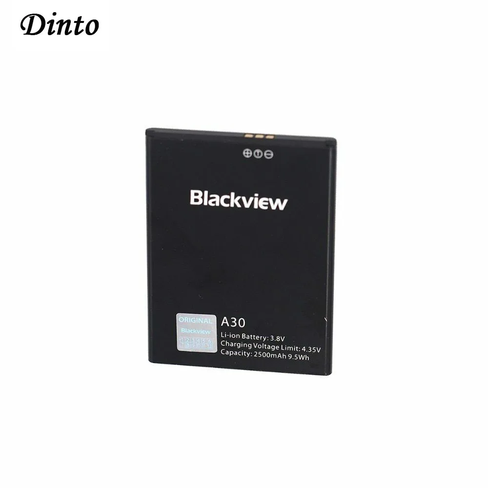 Dinto 1 шт. оригинальный 2500 мАч аккумулятор Blackview A30 высокой емкости мобильный