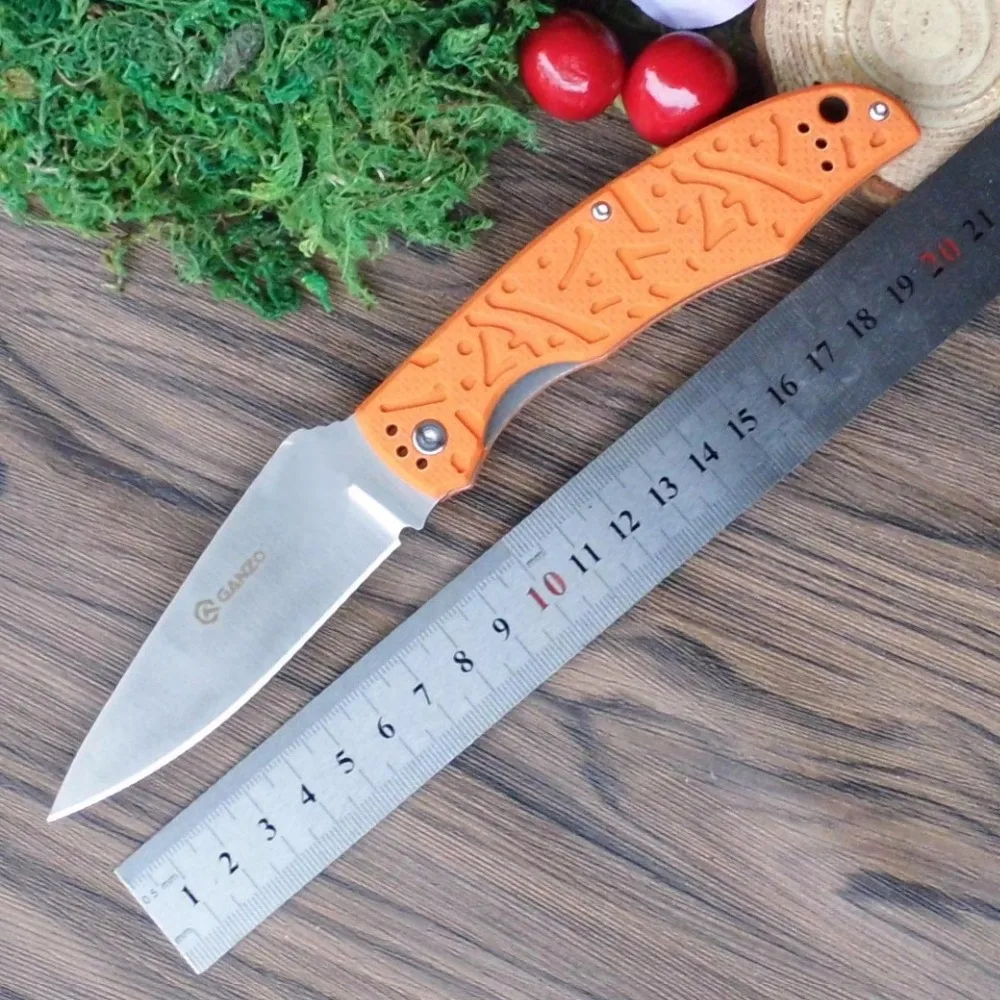 Online Firebird Ganzo G7321 C10 58 60HRC 440C hoja G10 mango 3 colores cuchillo plegable cuchillo táctico cuchillo de bolsillo herramienta de campaña al aire libre