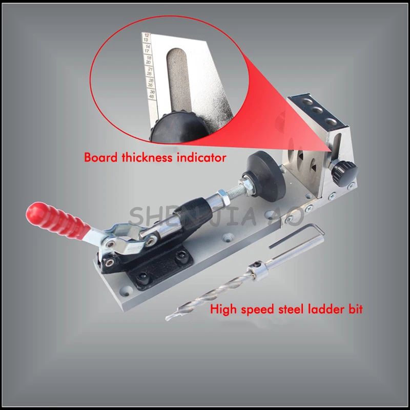 Деревообработка наклонное отверстие локатор ручной наклонное отверстие зажим сверло 9 мм бурение наклонное отверстие локатор деревообработка дрель инструмент 1 шт