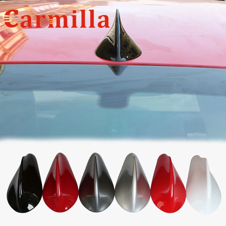 Carmilla Автомобильная Передняя антенна радио акульих плавников наклейка FM AM Для Ford