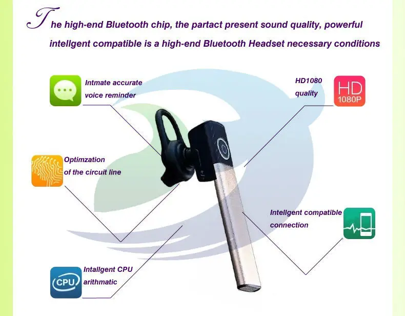 Best bluetooth headset Noise Canceling Bluetooth headsets bluetooth headsets for Xiaomi Phone newest bluetooth headsets