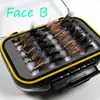 24/48pcs Dry / Wet Flies Nymph Fly Fishing Lure box Artificial Pesca Bait for Carp spring Pesca ► Photo 3/4