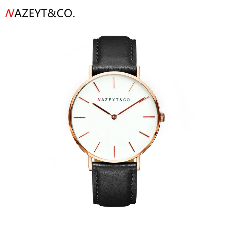 

promotion men British style 40 MM dial leather watch student simple design gift watch Ultrathin quartz casual unisex watch