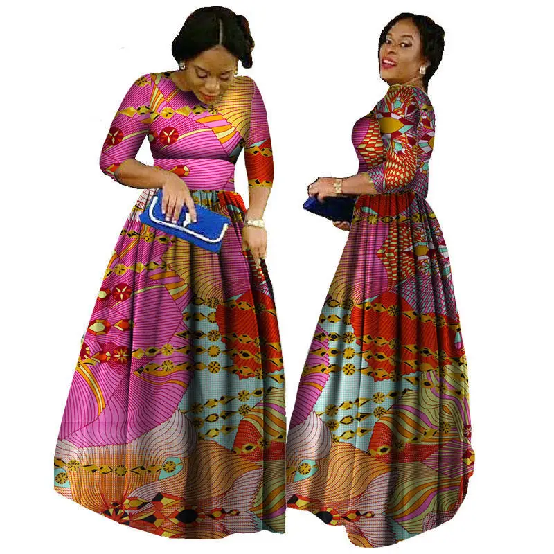 2018-african-bazin-dresses-for-women-african-long-sleeves-dresses-for-women-in-african-clothing-wax(11)