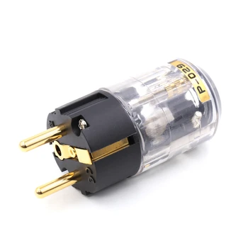 

Audio power plug European stardard Power Plug Connector Gold Plated Male Power Plug