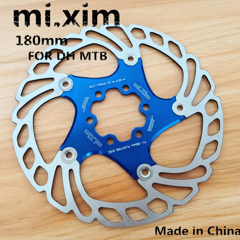

180mm Bicycle Disc Brake MTB DH Brake Float Floating Disc Rotors Magnesium alloy Bicycle brake disc