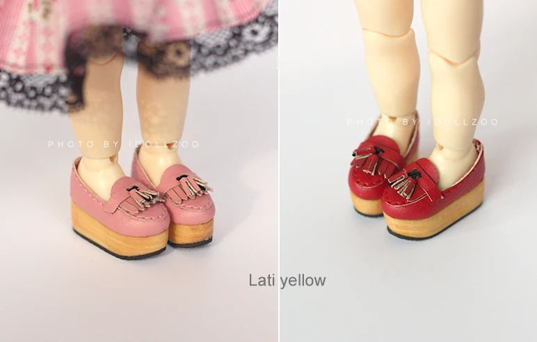 Обувь для кукол Blyth; обувь с кисточками; подходит для Блит Licca Azone Momoko Lati Pukifee; аксессуары для кукол; обувь для кукол