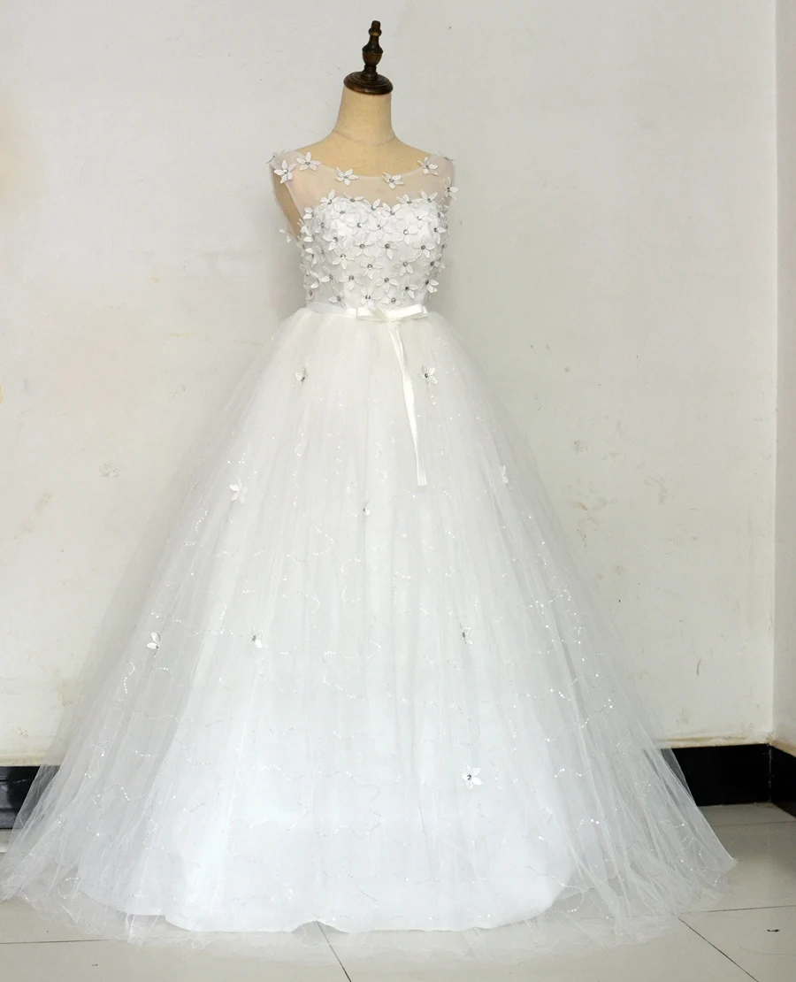Свадебное платье LOVSKYLINE Vestido De Noiva Новое поступление сексуальное ТРАПЕЦИЕВИДНОЕ