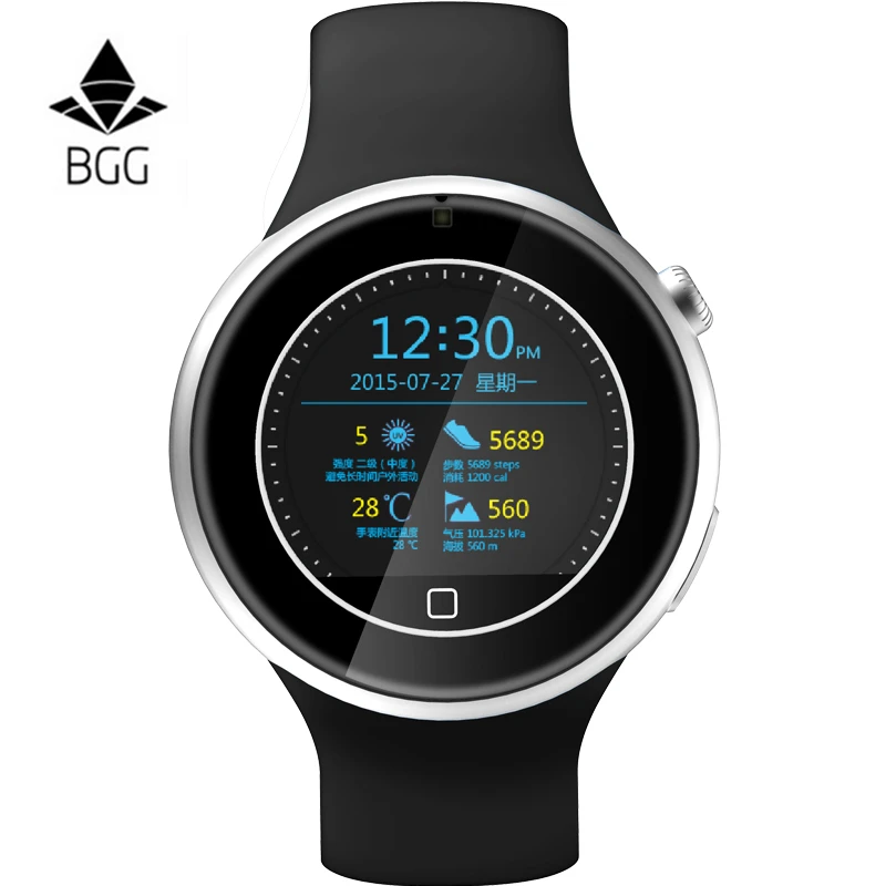 

Sport Smartwatch HD Screen Aiwatch Support SIM Card phone call UV Monito for IOS Android Smartphone Ladies silicone Wristwatch