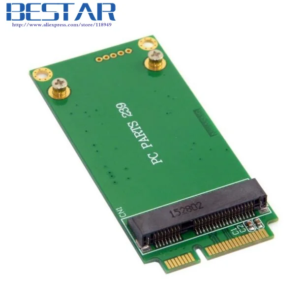 Адаптер mSATA 3x5 см на 3x7 Mini PCI e SATA SSD для Asus Eee PC 1000 S101 900 901 900A T91| |