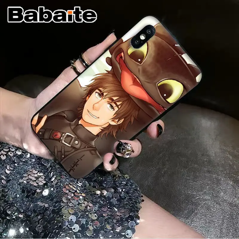 Babaite Как приручить дракона летящего через границу чехол для телефона iPhone 6S 6plus 7plus
