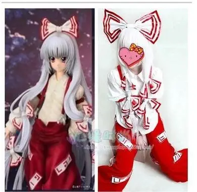 

game cosplay TouHou Project costume Fujiwara no Mokou Halloween costumes for girls women any size can be Custom made