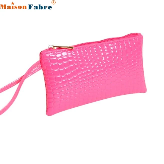 

Maison Fabre Jasmine Women Crocodile Leather Clutch Handbag Bag Coin Purse Wallet drop shipping