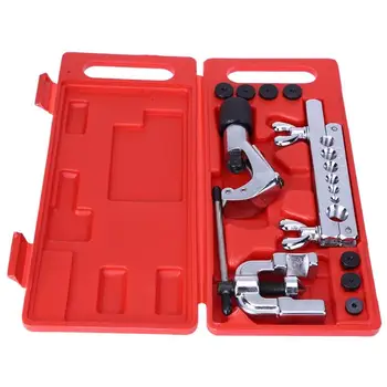 

10 In 1 Air Conditioning Refrigerator Refrigeration Repair Tools Expander Tube Reamer Flaring Set Household Tool Kits With Box