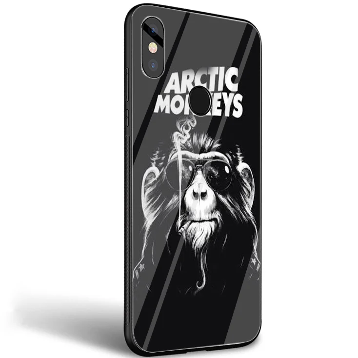 Стеклянный чехол Desxz ARCTIC MONKEYS для Xiaomi Mi 8 Lite 9 A1 A2 Redmi Note 5 6 7 Pro 6A 4X Pocophone