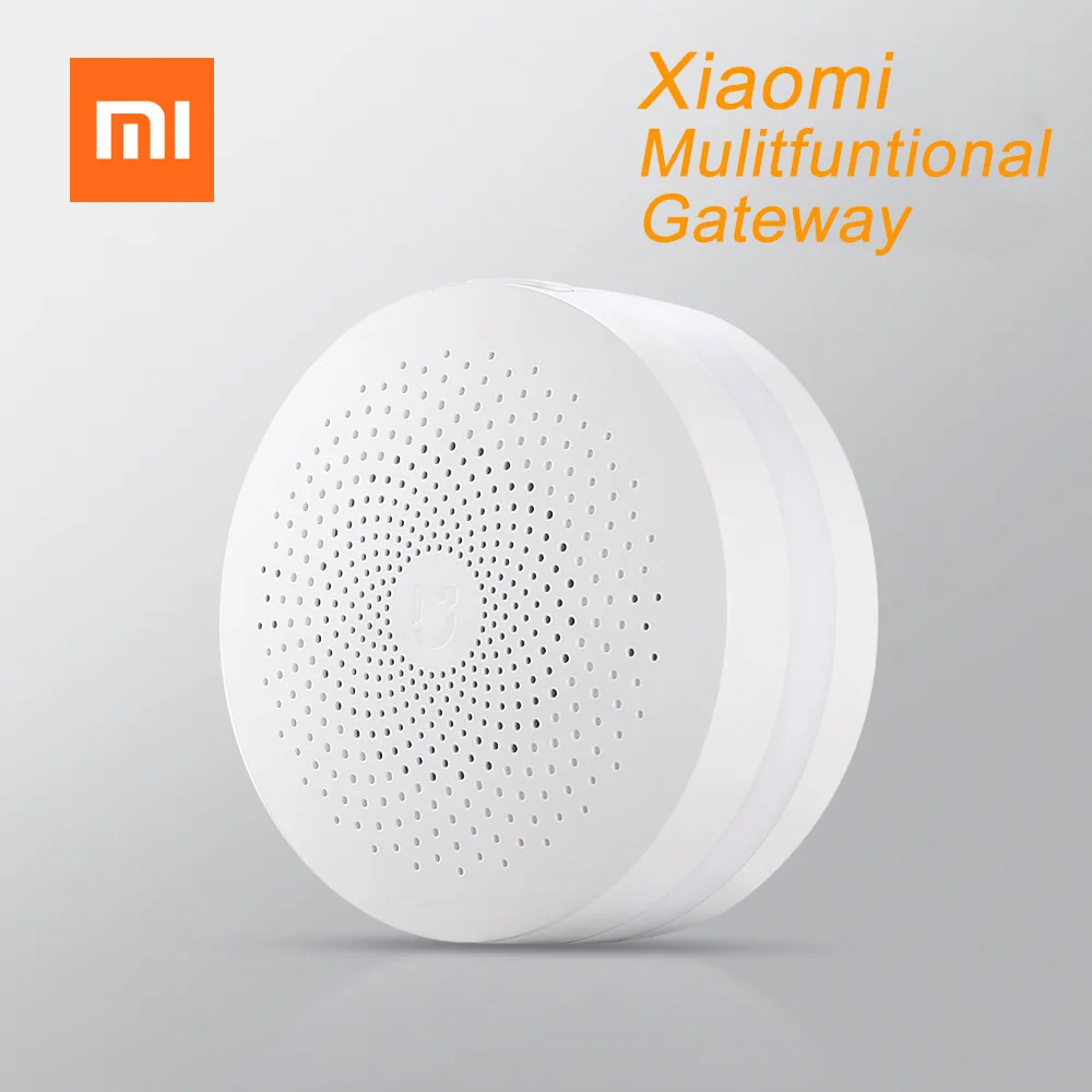 

2018 New Xiaomi Gateway Mi Smart Control Center Smart Home Kit Upgrade version Control Radio Yi Camers other smart home kits