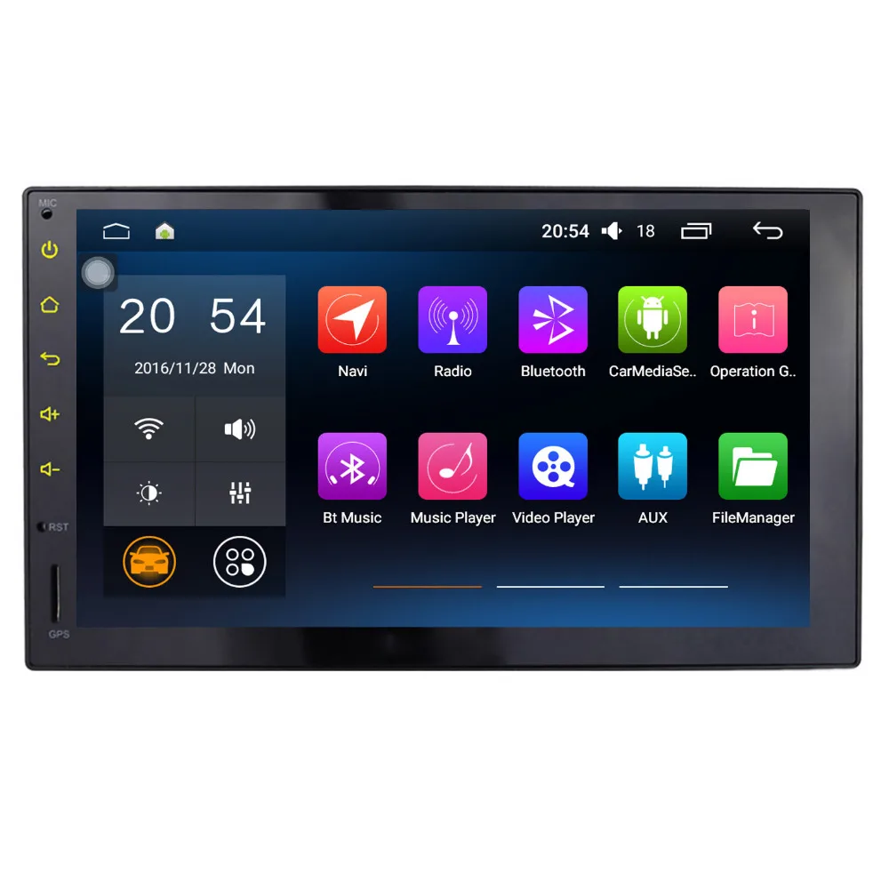 Excellent Quad Core Android 6.0.1 Car Audio GPS Navigation NO-DVD Double DIN Car Stereo Radio Bluetooth Universal Interchangeable Player 1 Excellent Quad Core Android 6.0.1 Car Audio GPS Navigation NO-DVD Double DIN Car Stereo Radio Bluetooth Universal Interchangeable Player 1