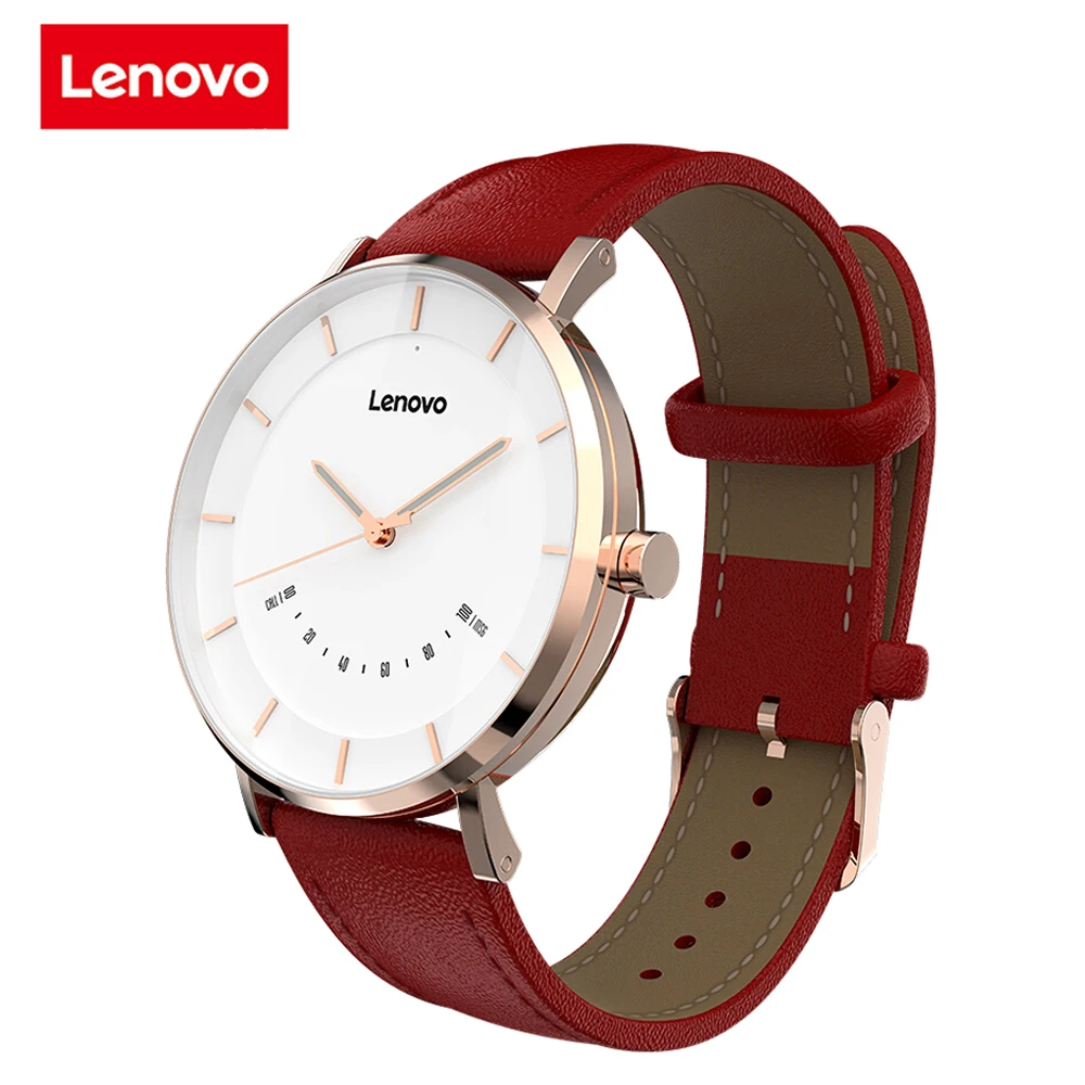 

Lenovo Watch S Smart Watch Fashion Business 5ATM Smart Watch with Beeping Vibration Waterproof Quartz Watch For Women