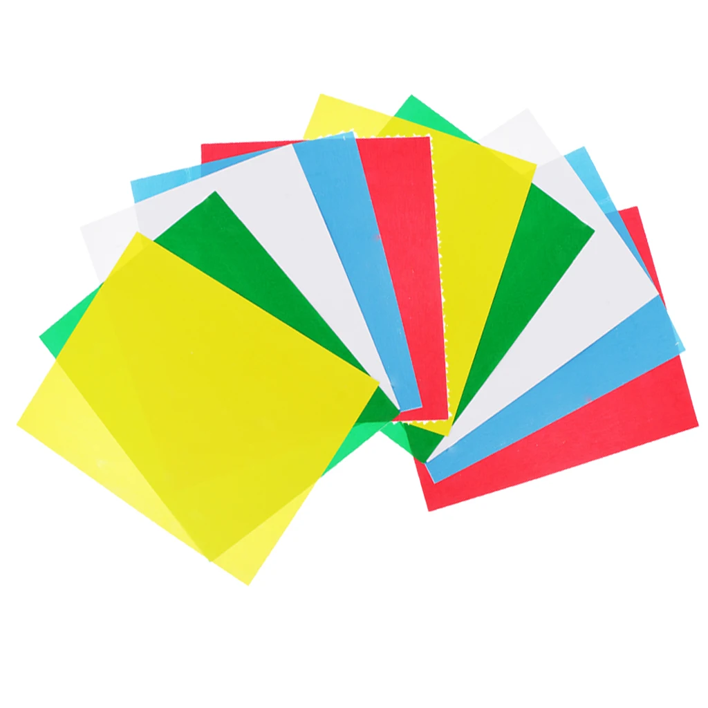 10 Pieces Colorful Tailor Tracing Paper Sheets For Pattern Making