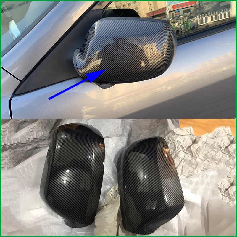 

Car Styling Door Rearview Mirror Shell Housing Rear-view Mirror Cap Cover Trim For Mazda 6 M6 2003-2010
