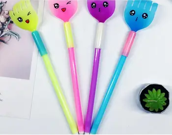

Scratchy claw creative gel pen cute cartoon stationery prize kawaii office writing student pen needle black ink pen 0.5mm 48pc