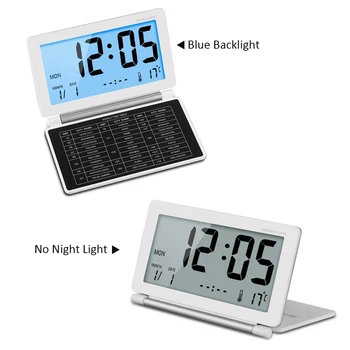 

Mini Foldable Travel Led Digital Lamp,Relogio Despertador Led Electronic Night Light Gifts Kids LCD Digital Screen Lamp