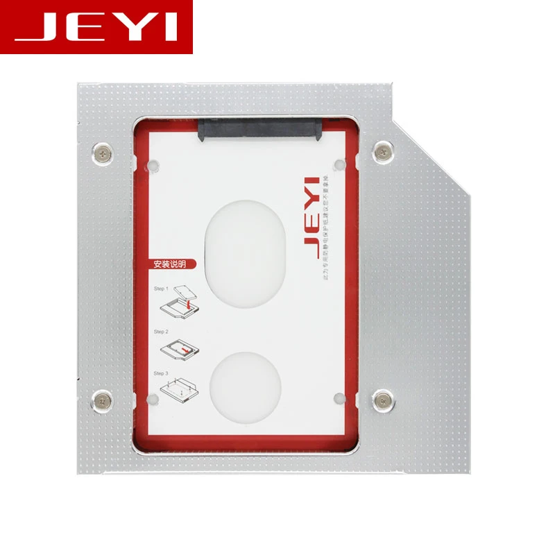 JEYI D27 Universal 2.5' 2nd 12.7mm 12..5mm SSD HDD SATA optibay hdd caddy  12.7mm Height CD DVD ROM Optical UltraBay Four screws|caddy gps|caddiecaddy  tray - AliExpress